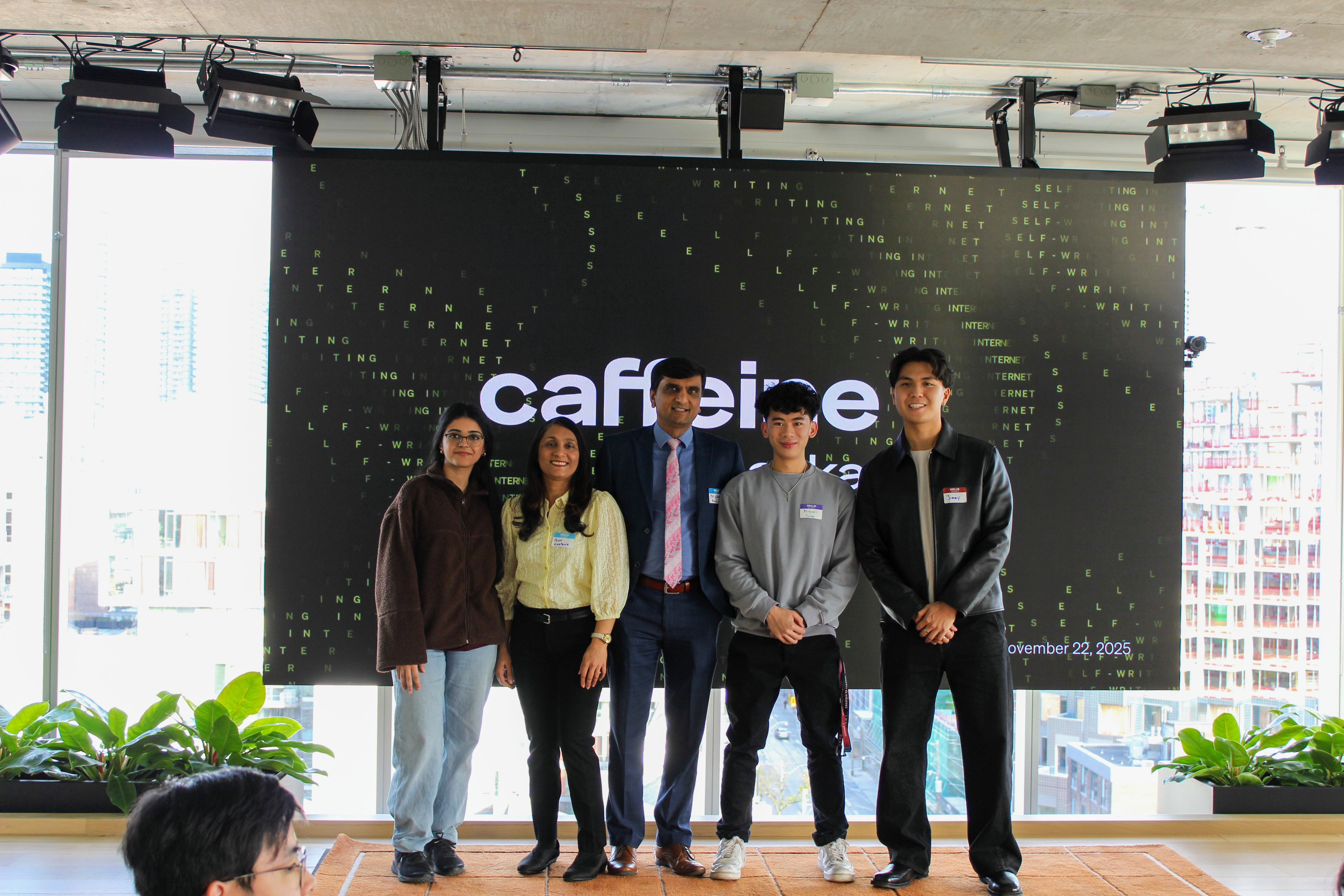 CUTC x Caffeine.ai — Caffeine.ai judges